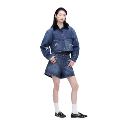 THE GROMMET DENIM GROMMET UTILITY JACKET